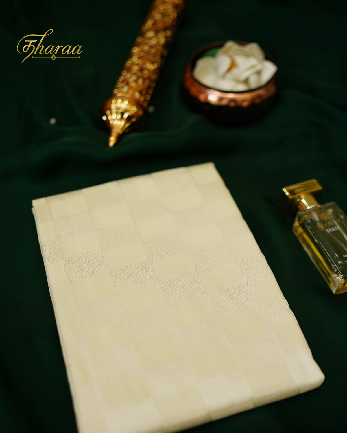 Maravarman(Semi Silk|Gold Border dhoti)