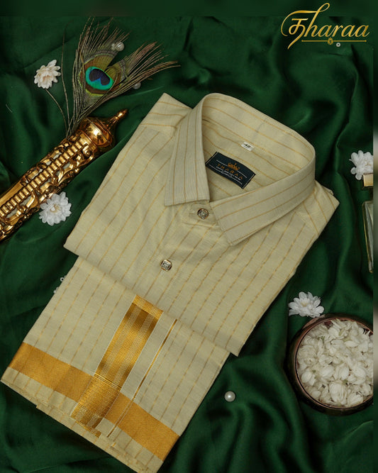 Cotton tissue dhoti/shukriva/tharaadhotis