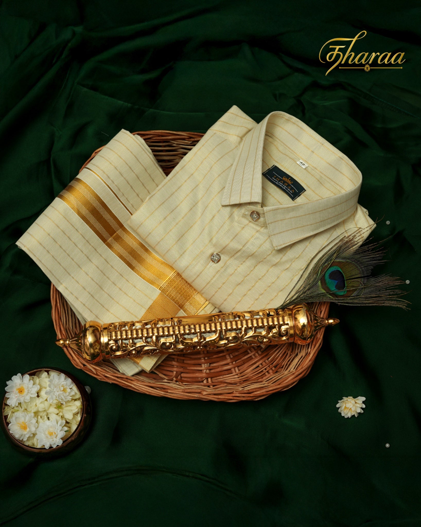 Cotton tissue dhoti - tharaa dhotis - Shukriva